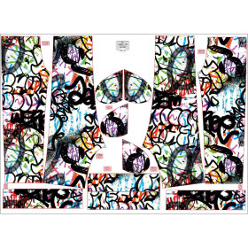KID'S JOGGERS (ROBIN) - STREET ART PAT. 4 - sewing set