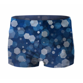 Boy's swim trunks - WINTER HEXAGON (WINTER IS COMING) 110-116