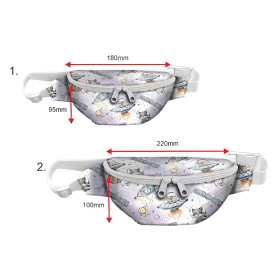 HIP BAG - SPACE CUTIES pat. 10 (CUTIES IN THE SPACE) / Choice of sizes