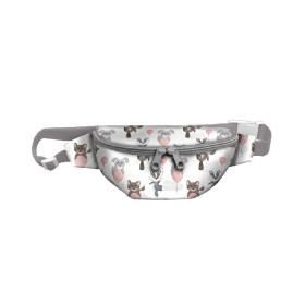 HIP BAG - ANIMALS IN CLOUDS pat. 1 / Choice of sizes
