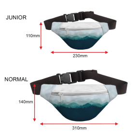 JUNIOR HIP BAG - MOUNTAINS / Choice of sizes