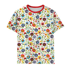 CHILDREN'S PAJAMAS "ADA" - LOWICZ FOLKLORE / white - sewing set