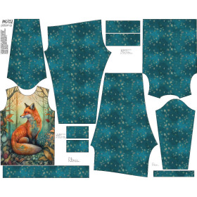 CHILDREN'S PAJAMAS " MIKI" - BOHO FOX - sewing set (86/92)