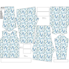 CHILDREN'S PAJAMAS " MIKI" - HAPPY YETI PAT. 2 - sewing set