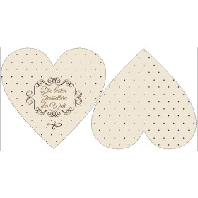 DECORATIVE PILLOW HEART - DIE BESTEN GROSSELTERN DER WELT