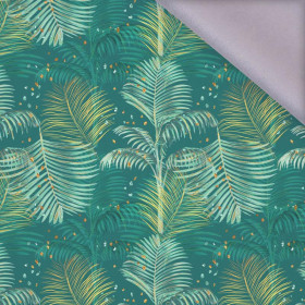 PALM LEAVES pat. 3 / green - softshell