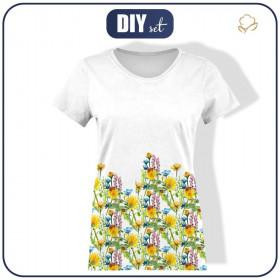 WOMEN’S T-SHIRT XS - LADYBIRDS IN THE MEADOW (IN THE MEADOW) - single jersey 