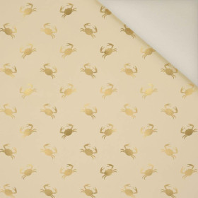 GOLDEN CRABS (GOLDEN OCEAN) / beige- Upholstery velour 