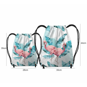 GYM BAG - FLAMINGOS / Choice of sizes
