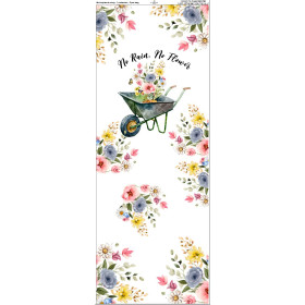GYM BAG - NO RAIN, NO FLOWER - sewing set