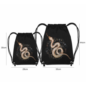 GYM BAG - SNAKE pat. 1 (MAGIC) - sewing set
