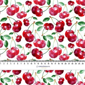 CHERRIES / PAT. 5 - Cotton woven fabric