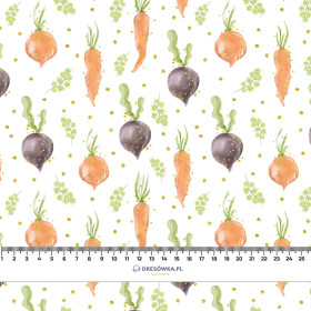 VEGETABLES (CUTE BUNNIES) - single jersey with elastane 