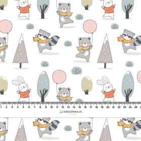 WINTER PARTY PAT. 2 (WINTER FUN) - Woven Fabric for tablecloths