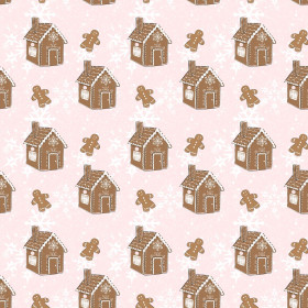 GINGERBREAD HOUSE pat. 2 (WINTER) 