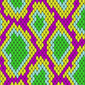 NEON SNAKE'S SKIN PAT. 2