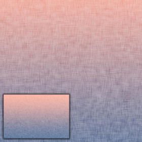 OMBRE / ACID WASH - blue (peach) - PANORAMIC PANEL (110cm x 165cm)