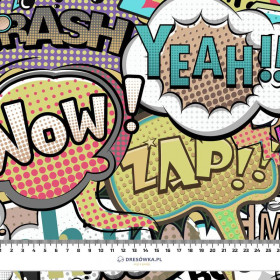 COMIC BOOK (colorful) - Waterproof woven fabric