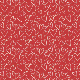 WINGED HEARTS / red (VALENTINE'S MIX)