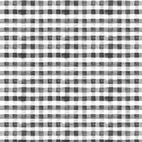 MINI VICHY GRID / graphite (CHECK AND ROSES)