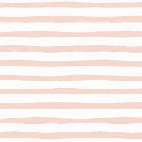 STRIPES - ECRU AND LIGHT PINK (BIRDS IN LOVE)