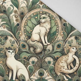 ART NOUVEAU CATS & FLOWERS PAT. 1 - Panama 220g