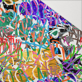 STREET ART pat. 3 - Hydrophobic brushed knit