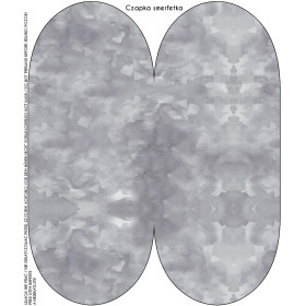 "Beanie" cap - CAMOUFLAGE pat. 2 / grey 48-50