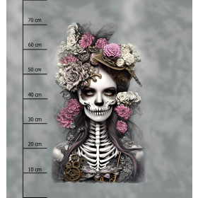 GOTHIC GIRL - panel (75cm x 80cm) Waterproof woven fabric