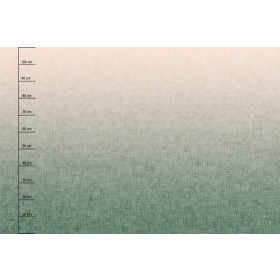 OMBRE / ACID WASH - green (pale pink) - PANORAMIC PANEL (110cm x 165cm)