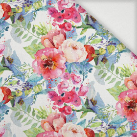 WILD ROSE PAT. 3 (IN THE MEADOW) - Woven Fabric for tablecloths