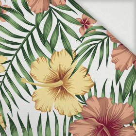 HIBISCUS - Woven Fabric for tablecloths