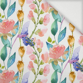 MEADOW PAT. 3 (IN THE MEADOW) - Woven Fabric for tablecloths