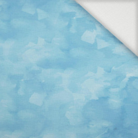 CAMOUFLAGE pat. 2 / light blue - Woven Fabric for tablecloths