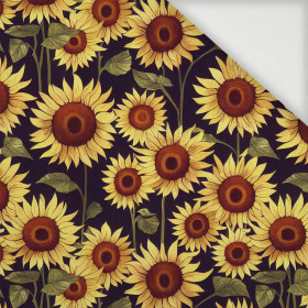 PAINTED SUNFLOWERS pat. 2 - Woven Fabric for tablecloths