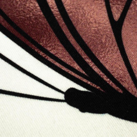 BUTTERFLY pat. 3 (GLITTER BUTTERFLIES) - SINGLE JERSEY PANEL 50cm x 50cm