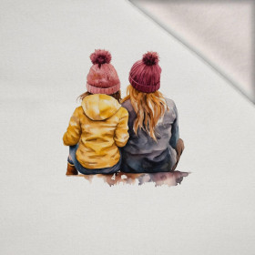 FRIENDSHIP - panel (75cm x 80cm) brushed knitwear with elastane ITY