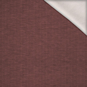 HERRINGBONE / NIGHT CALL / rose quartz - brushed knitwear with elastane ITY