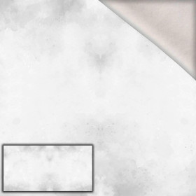 WHITE SPECKS -  PANEL (80cm x 155cm) brushed knitwear with elastane ITY