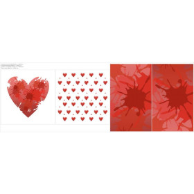DECORATIVE PILOWS - HEART / SPECK