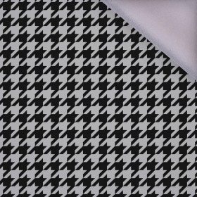 BLACK HOUNDSTOOTH / grey - softshell
