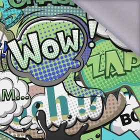 COMIC BOOK (green - blue) - softshell