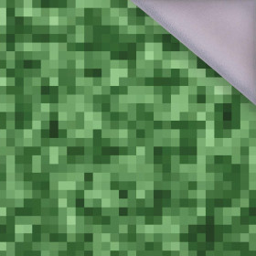 PIXELS pat. 2 / olive - softshell