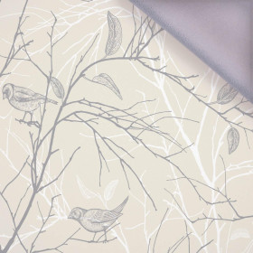 BIRDS / beige - softshell