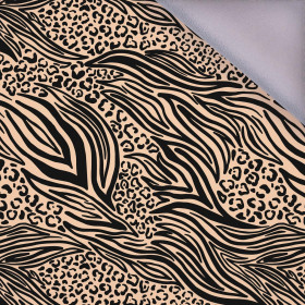 ANIMALS MIX / BEIGE - softshell