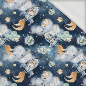 SPACE CUTIES pat. 1 (CUTIES IN THE SPACE) - looped knit fabric