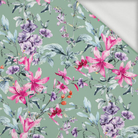 SPRING MEADOW pat. 3 - looped knit fabric