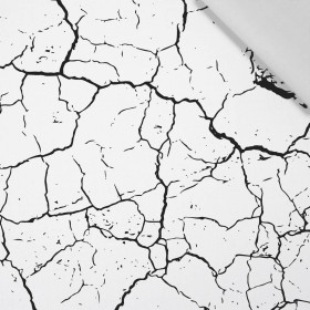 SCORCHED EARTH (black) - Cotton woven fabric