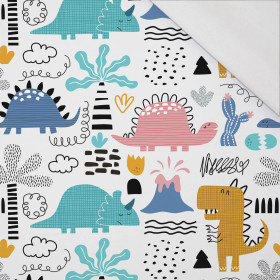 PAINTED DINOSAURS PAT. 2 - single jersey with elastane 