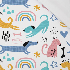 PAINTED DOGS - single jersey with elastane 